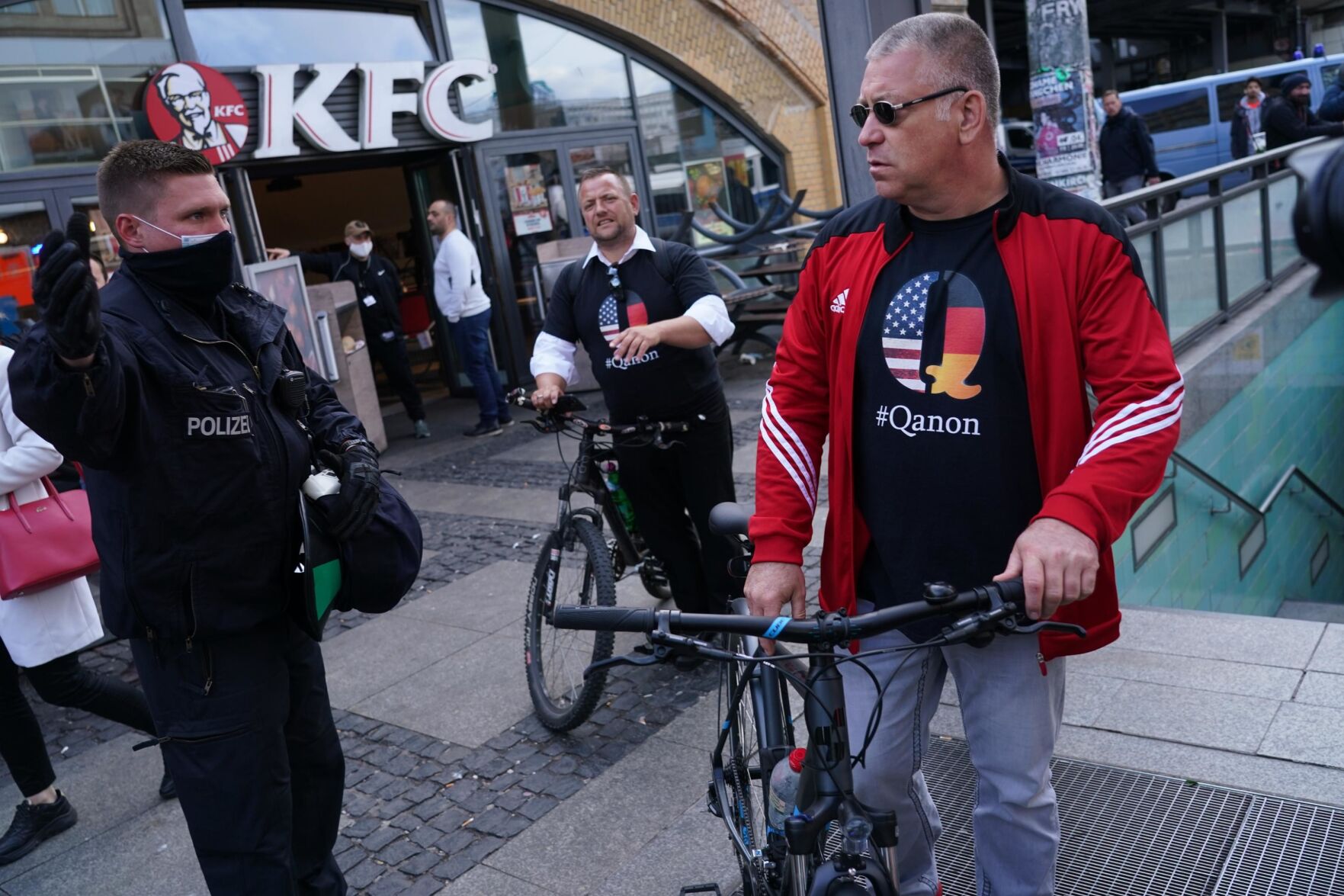 A baseless US conspiracy theory found a foothold in Europe. New research shows how